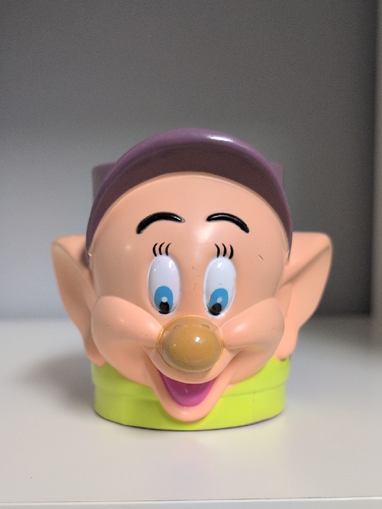 Walt Disney Other - Disney Dopey Dwarf Face Plastic Collectible Mug, Y2K, Excellent Condition